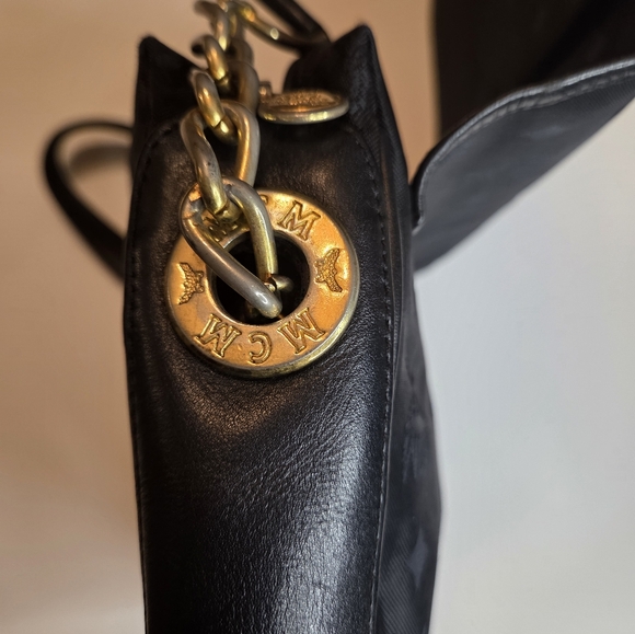 MCM Black Shoulder Bag - Picture 7 of 16